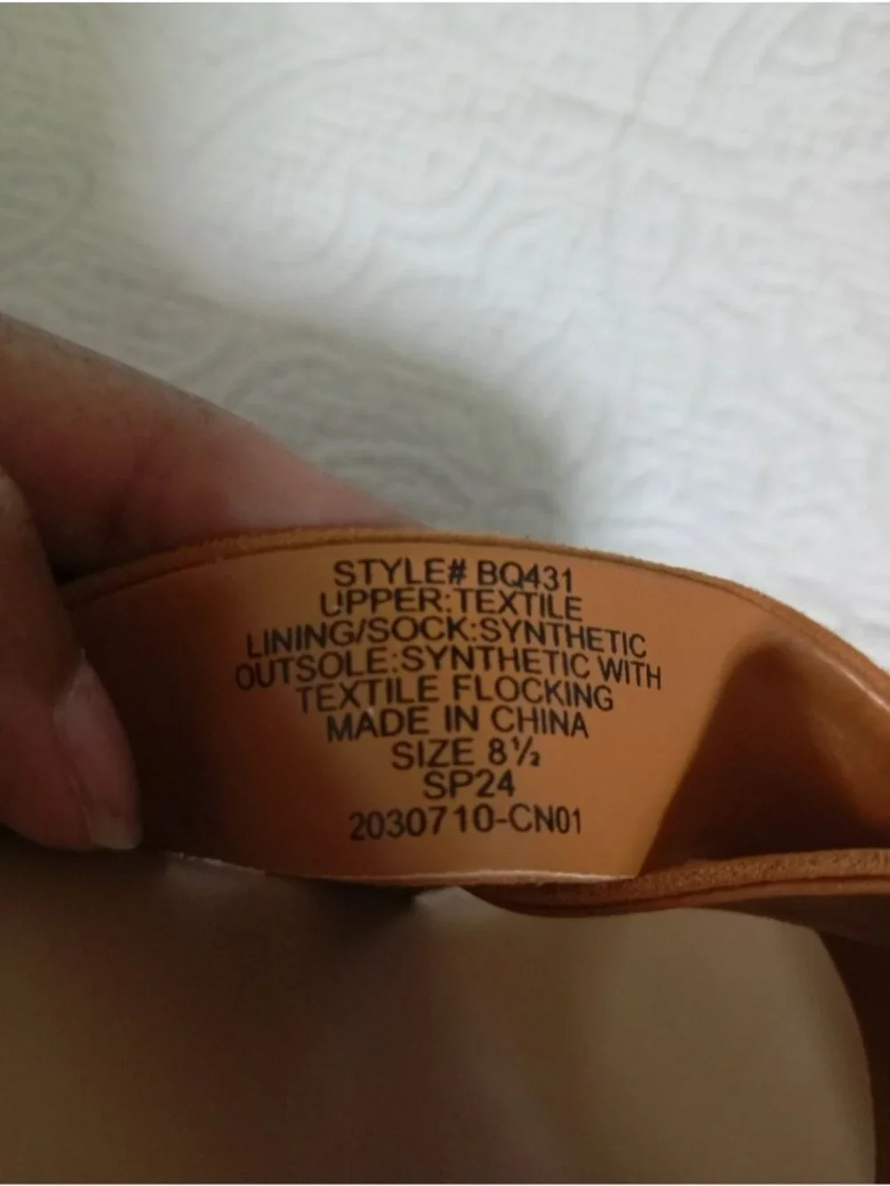 J.Crew Womens Tan Suede Espadrille Platform Wedge Sandals Size 8.5 Textile Upper
